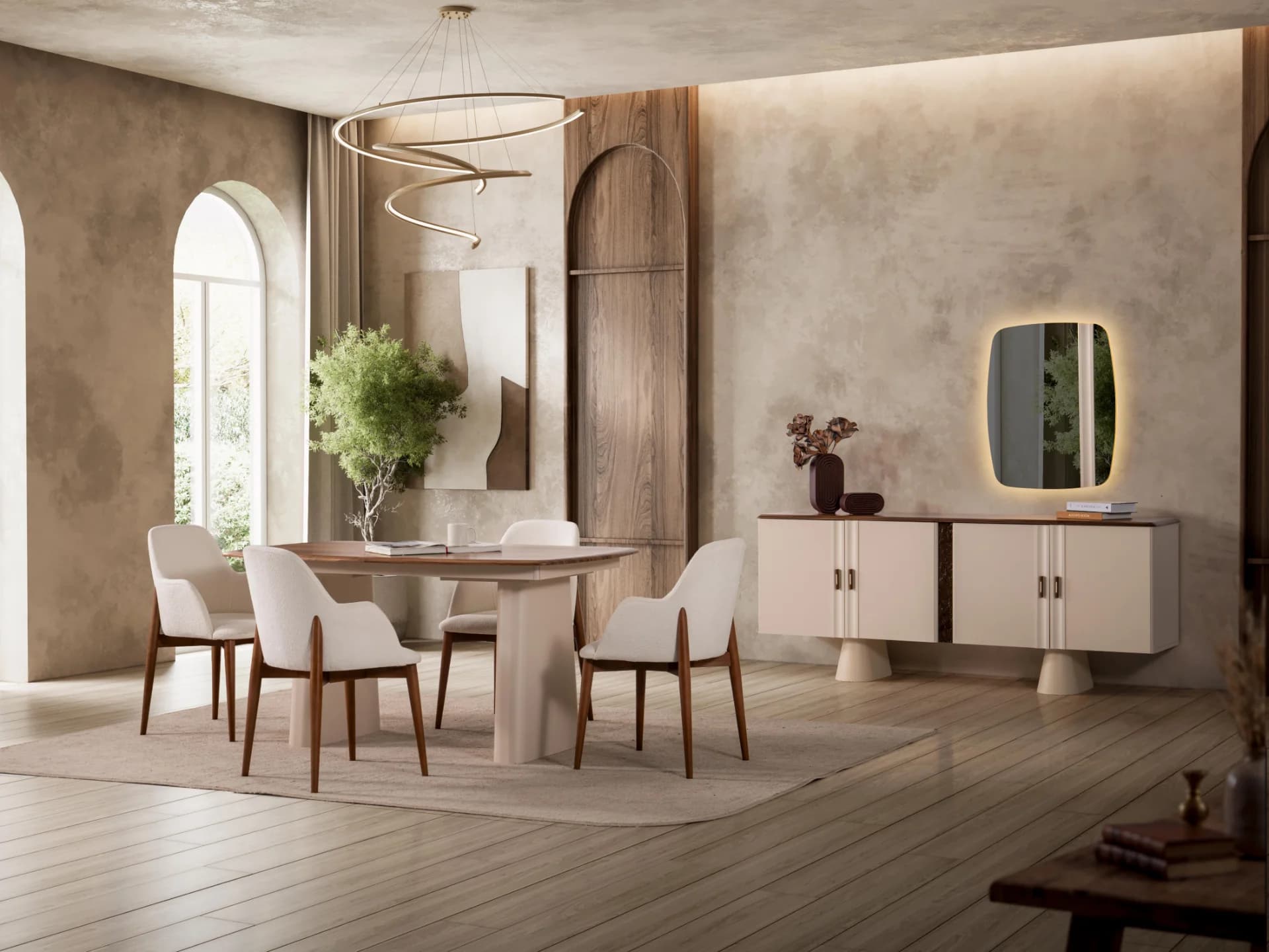 Mi̇las Dining Room Set